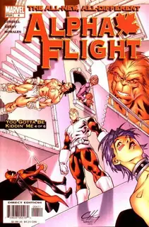 Cover of Alpha Flight #4