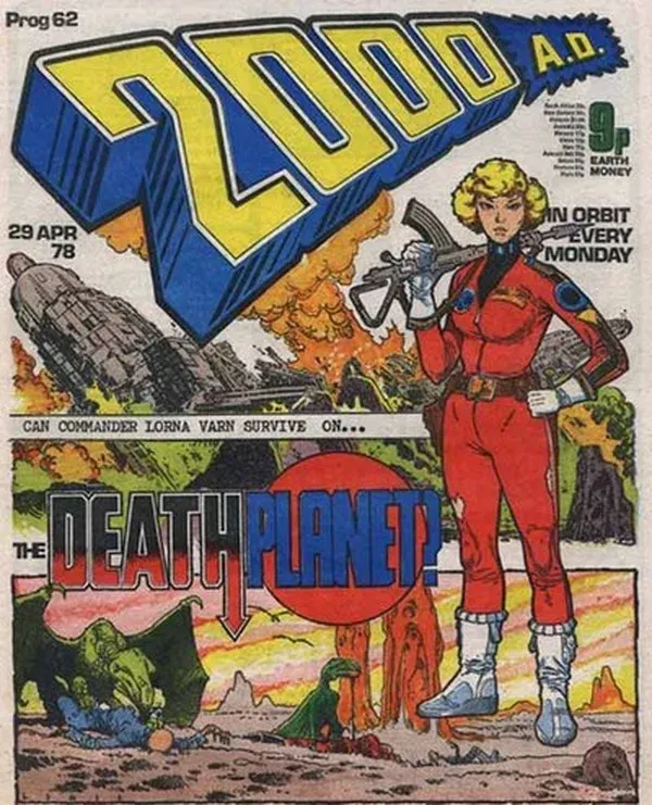 Cover of 2000 AD #62