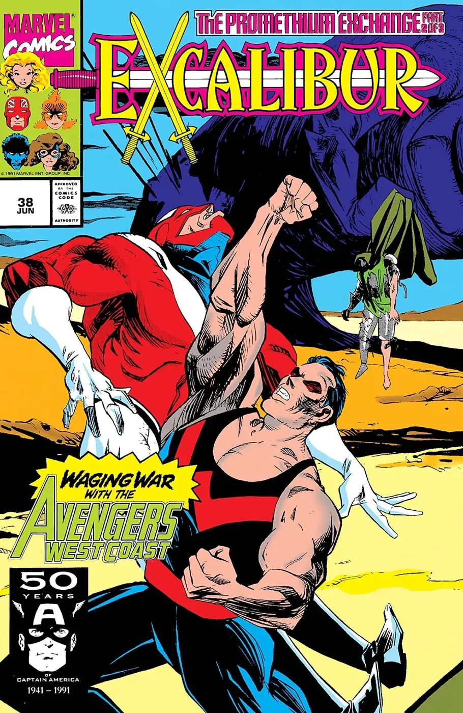 Cover of Excalibur #38