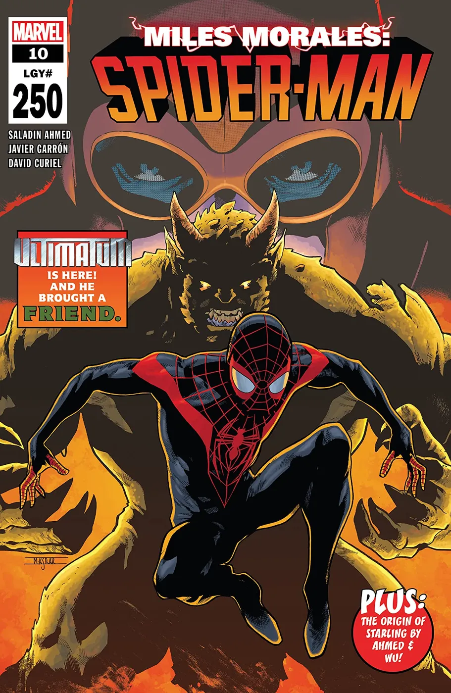 Cover of Miles Morales: Spider-Man #10 (250)