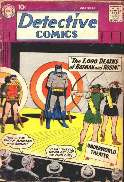 Cover of Detective Comics #269