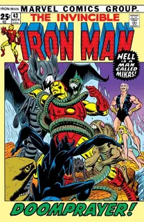 Cover of Iron Man #43