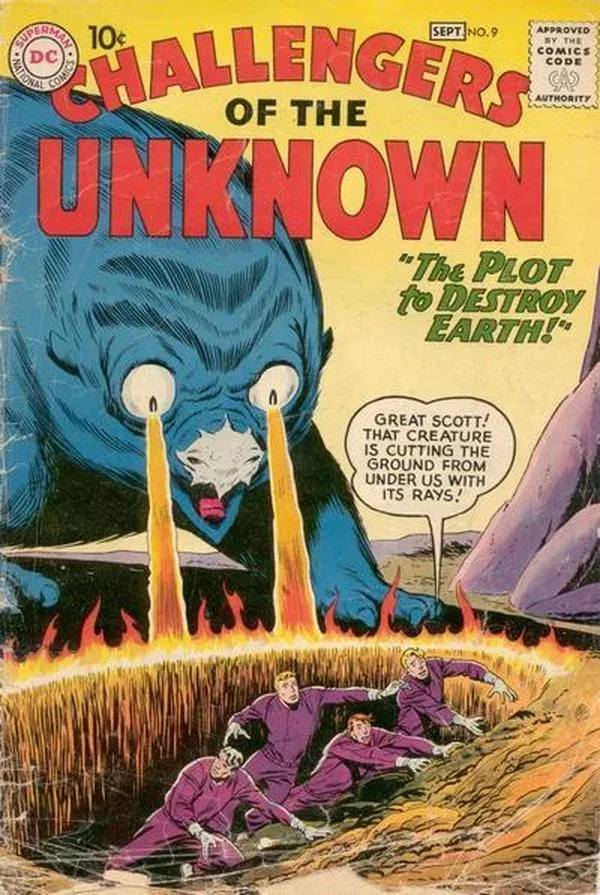 Cover of Challengers of the Unknown #9