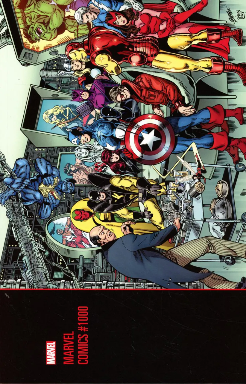 Cover of Marvel Comics #1000