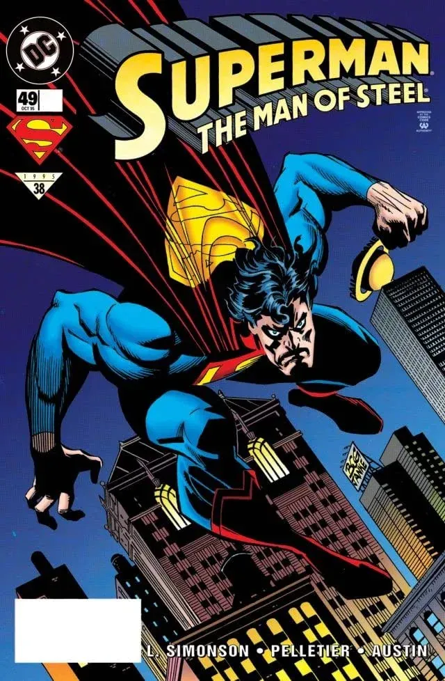Cover of Superman: The Man of Steel #49