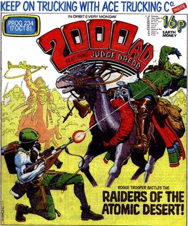 Cover of 2000 AD #234