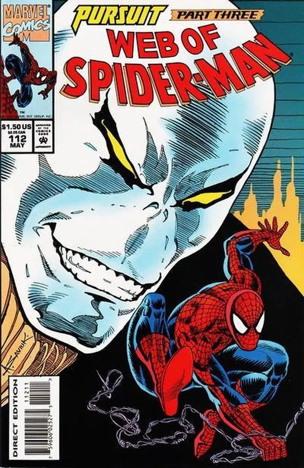 Cover of Web of Spider-Man #112
