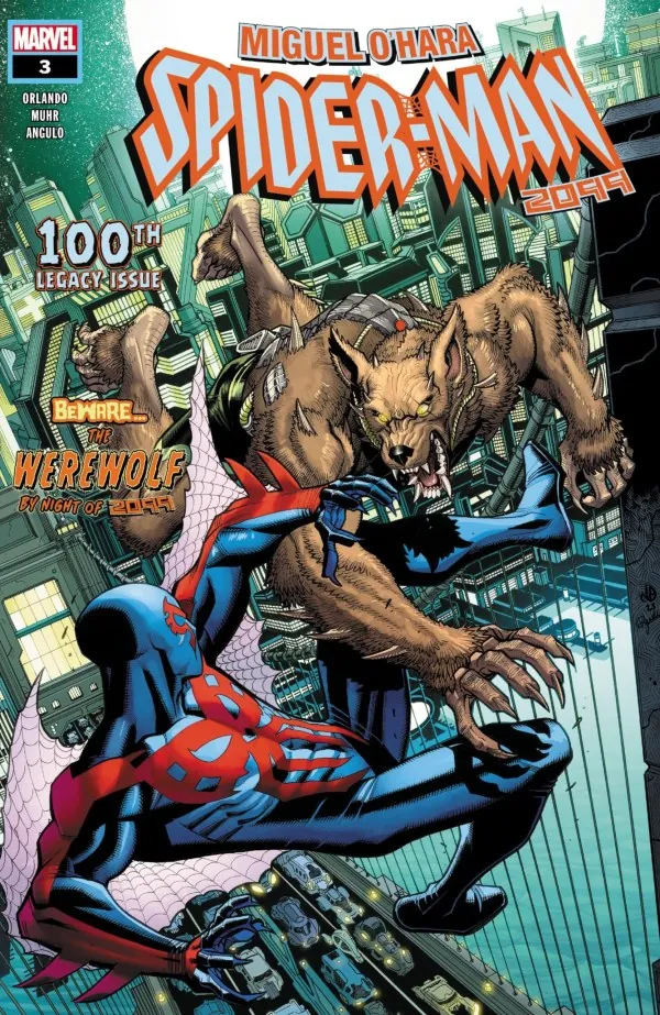 Cover of Miguel O'Hara - Spider-Man: 2099 #3