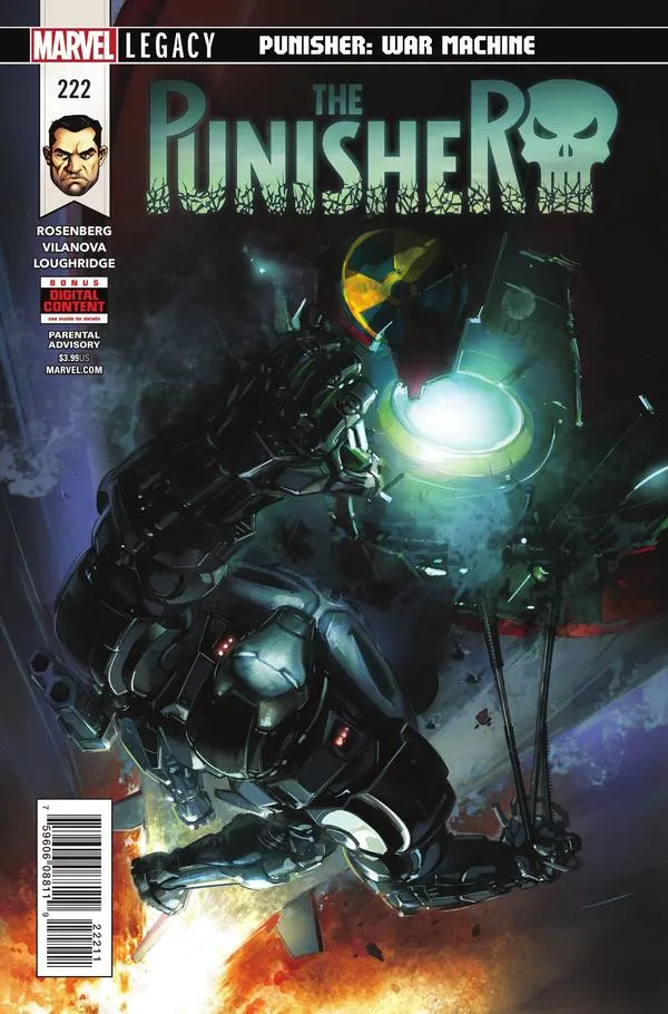Cover of The Punisher #222