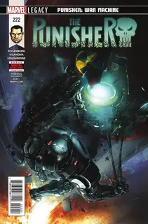 Cover of The Punisher #222