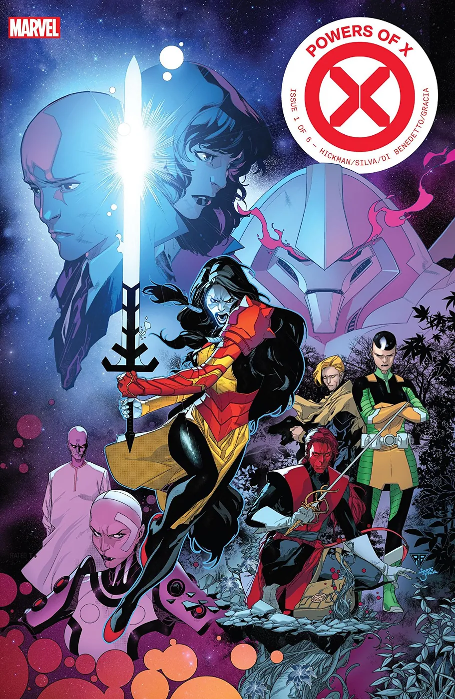 Cover of Powers of X #1