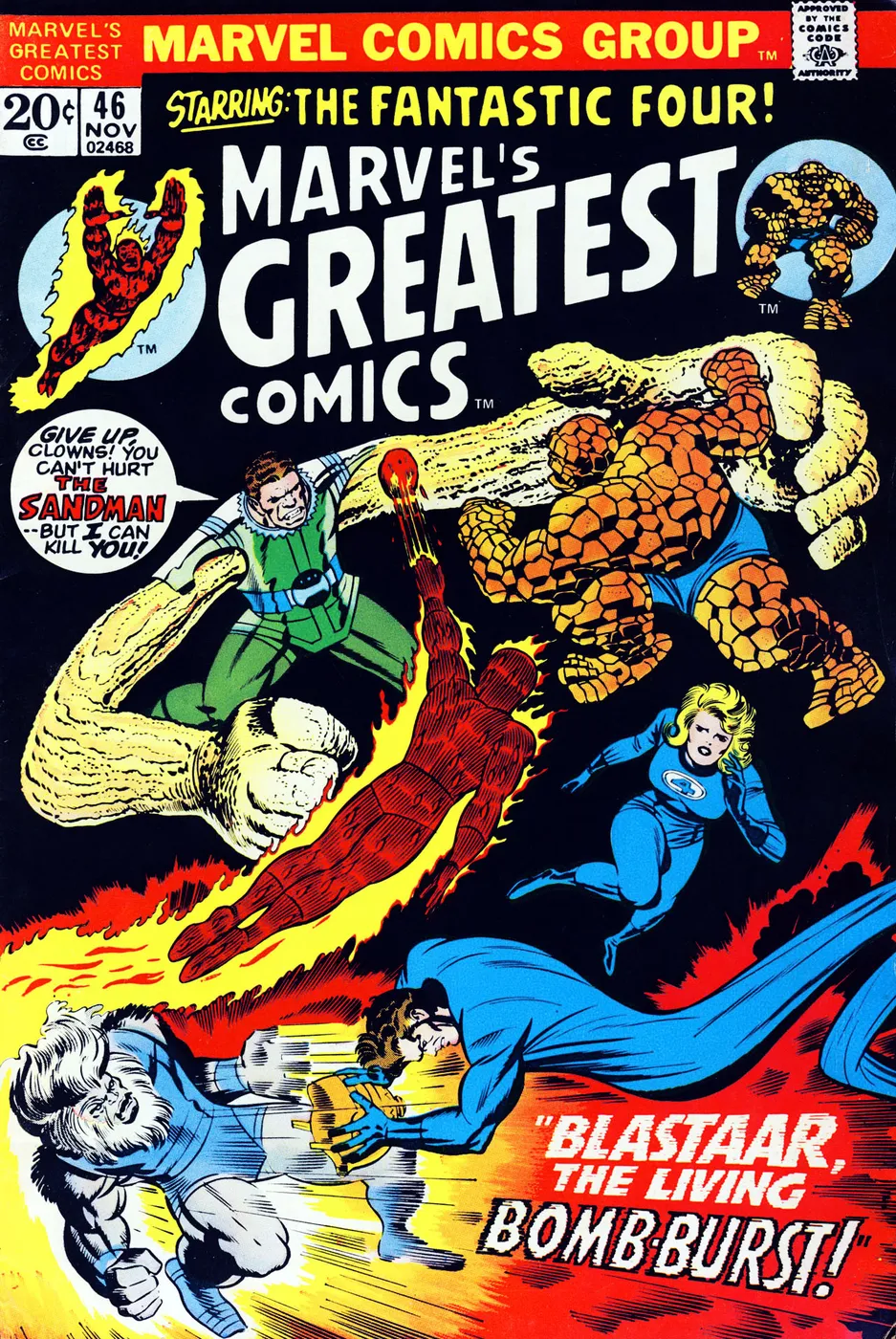Cover of Marvel's Greatest Comics #46