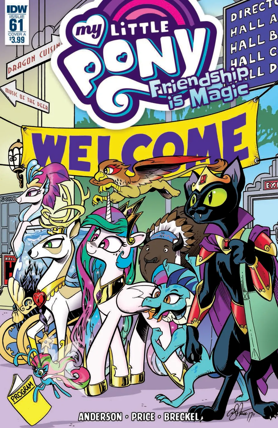 Cover of My Little Pony: Friendship Is Magic #61