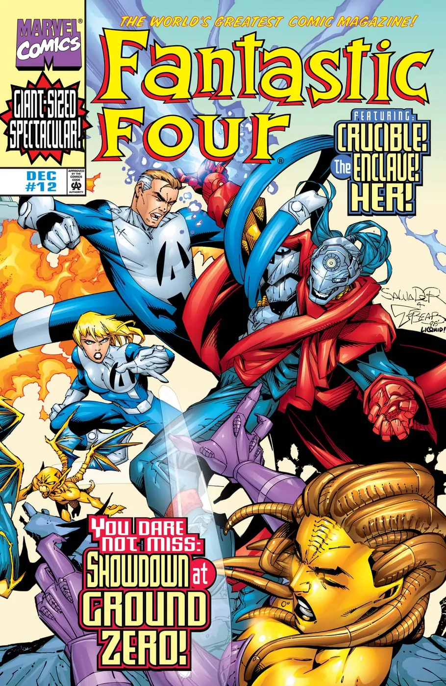 Cover of Fantastic Four #12