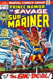 Cover of Sub-Mariner #65