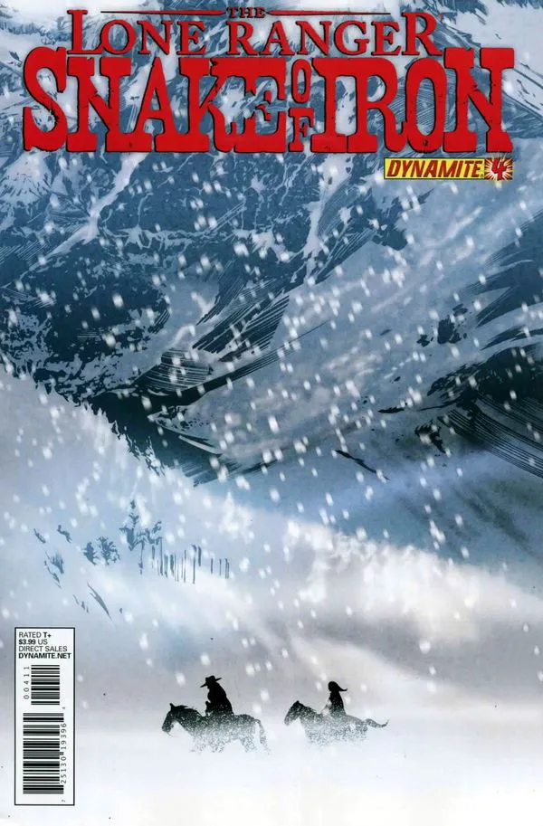 Cover of The Lone Ranger: Snake of Iron #4