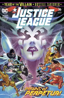 Cover of Justice League #36