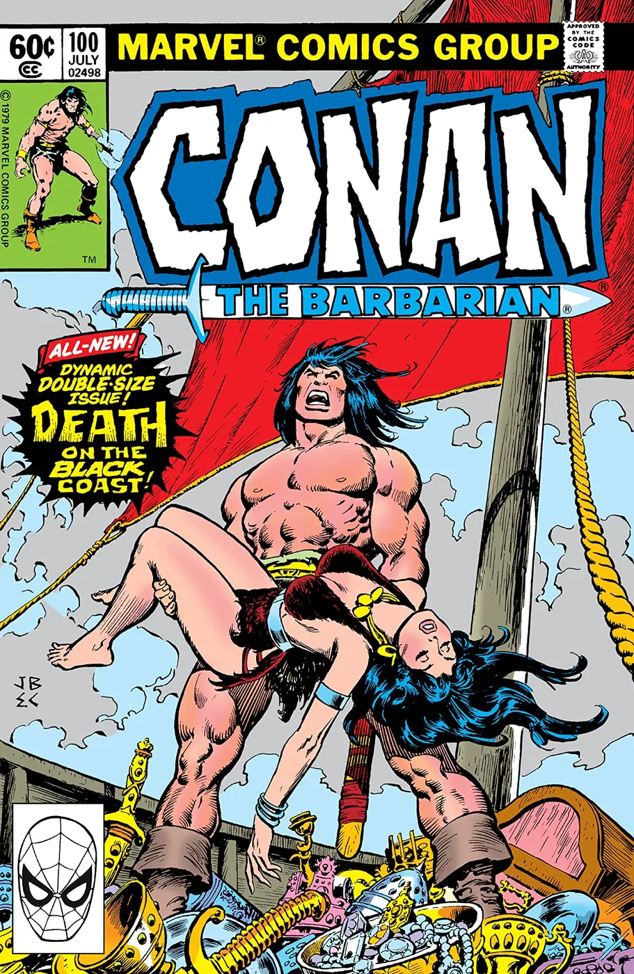 Cover of Conan the Barbarian #100