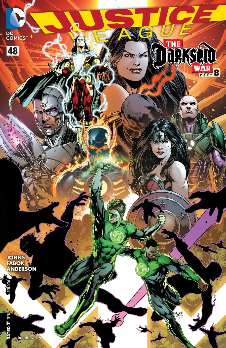 Cover of Justice League #48