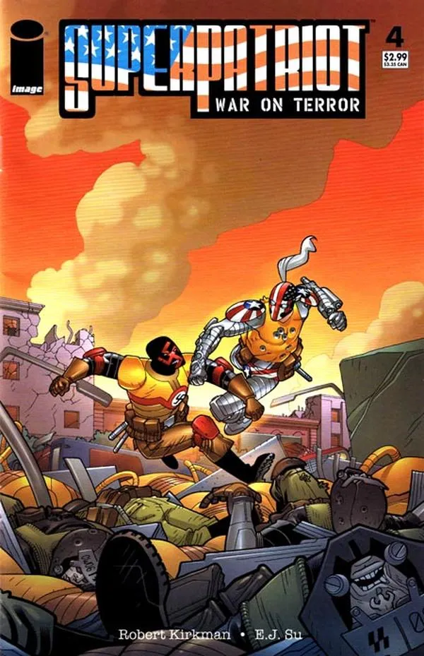 Cover of Superpatriot: War on Terror #4
