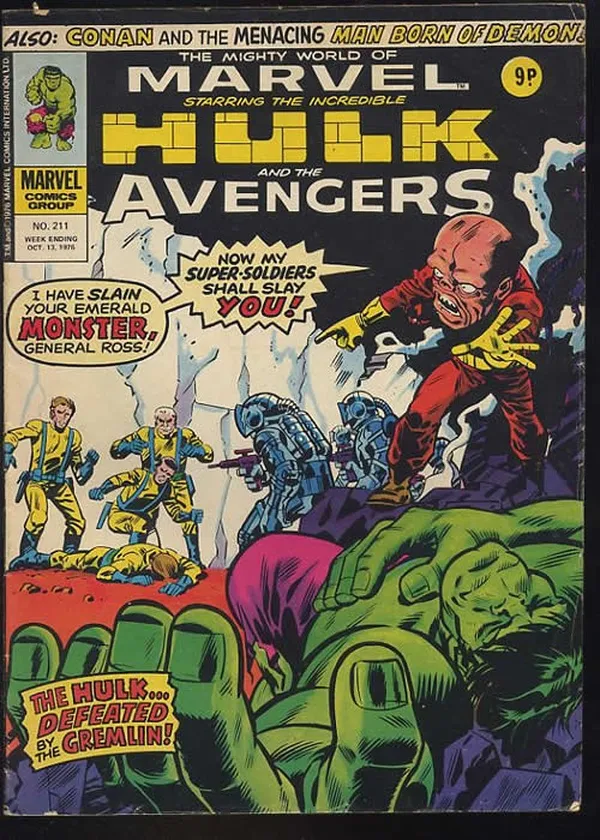 Cover of The Mighty World of Marvel #211