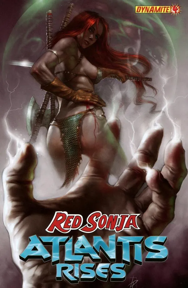 Cover of Red Sonja: Atlantis Rises #4