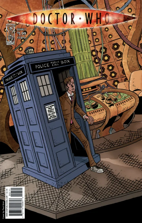 Cover of Doctor Who #7