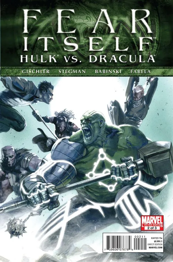Cover of Fear Itself: Hulk vs. Dracula #2