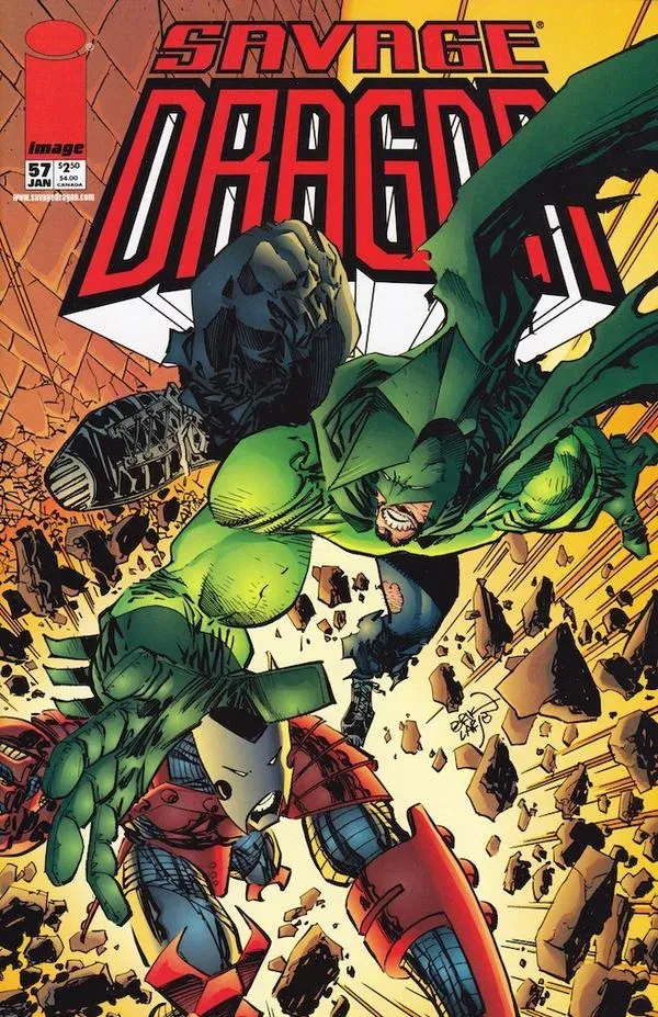 Cover of Savage Dragon #57