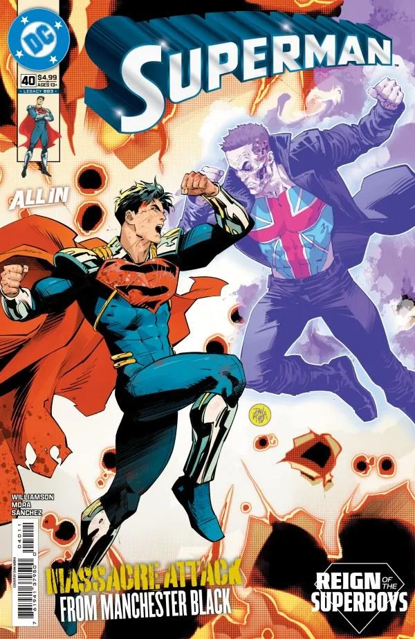 Cover of Superman #40 (883)