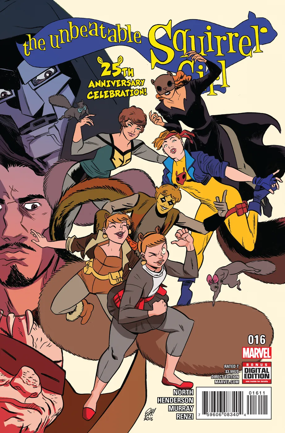 Cover of The Unbeatable Squirrel Girl #16