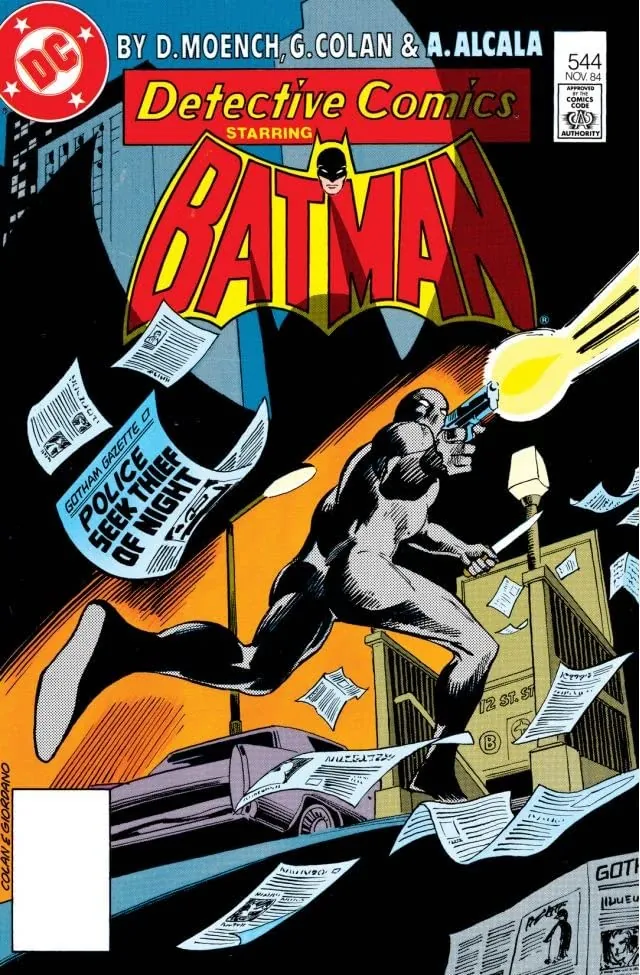 Cover of Detective Comics #544