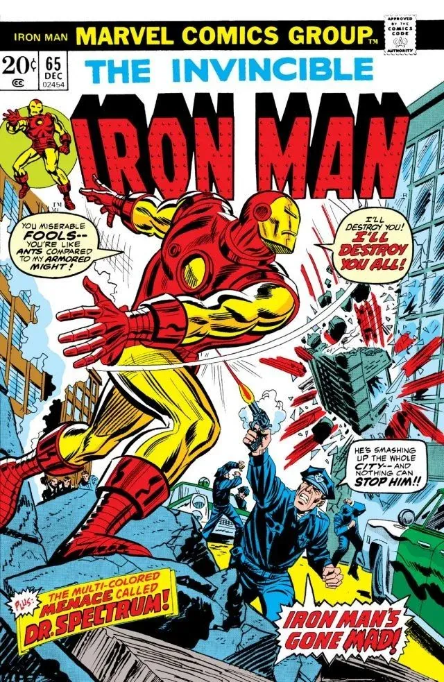 Cover of Iron Man #65