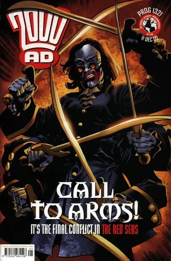Cover of 2000 AD #1321