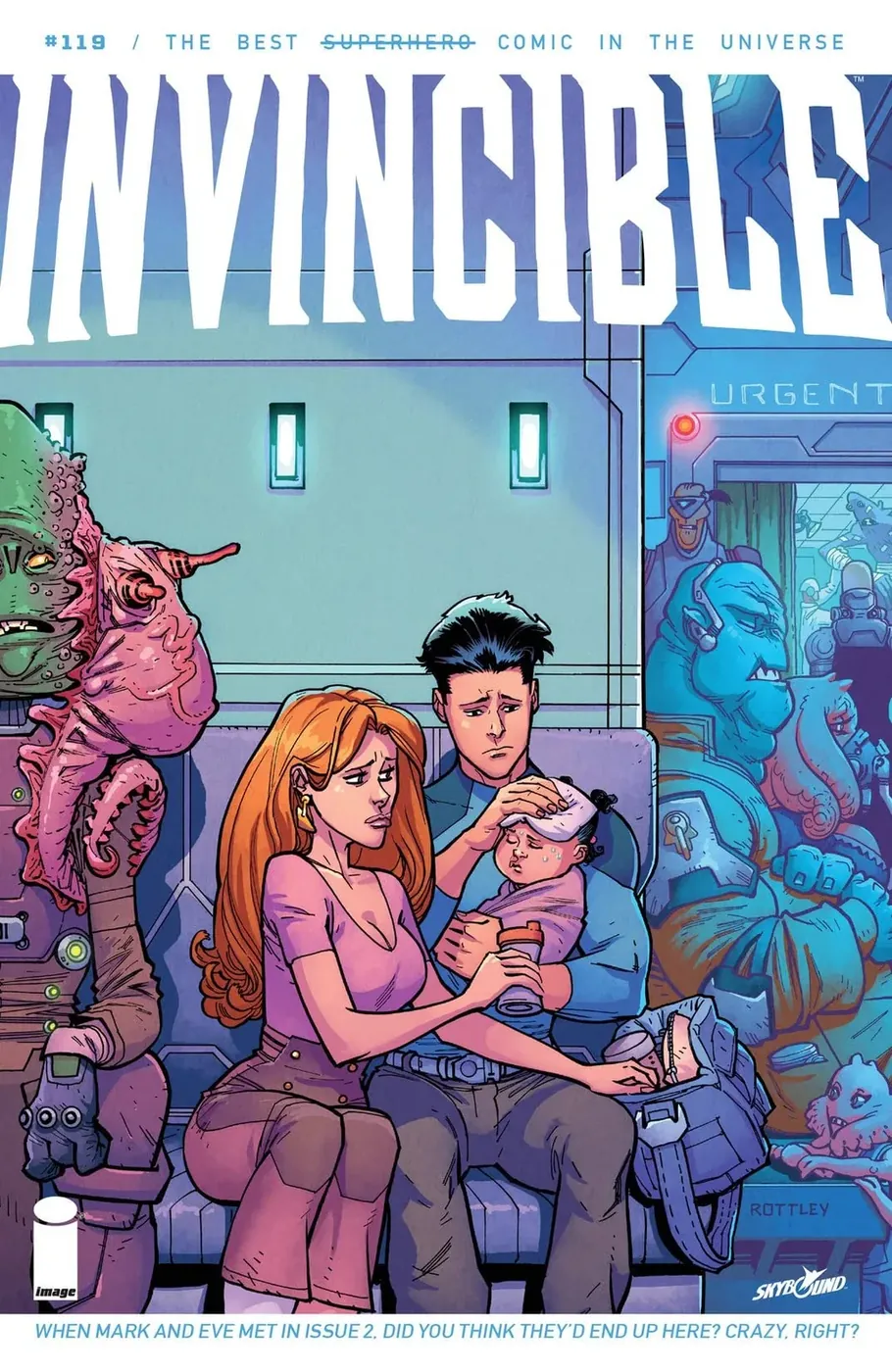 Cover of Invincible #119