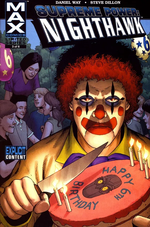 Cover of Supreme Power: Nighthawk #3
