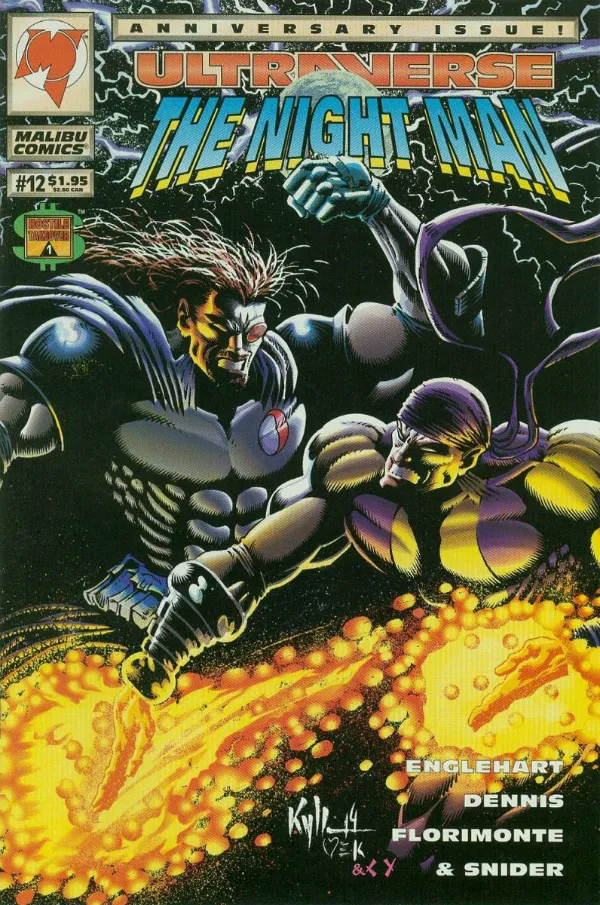 Cover of The Night Man #12