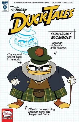 Cover of DuckTales #8