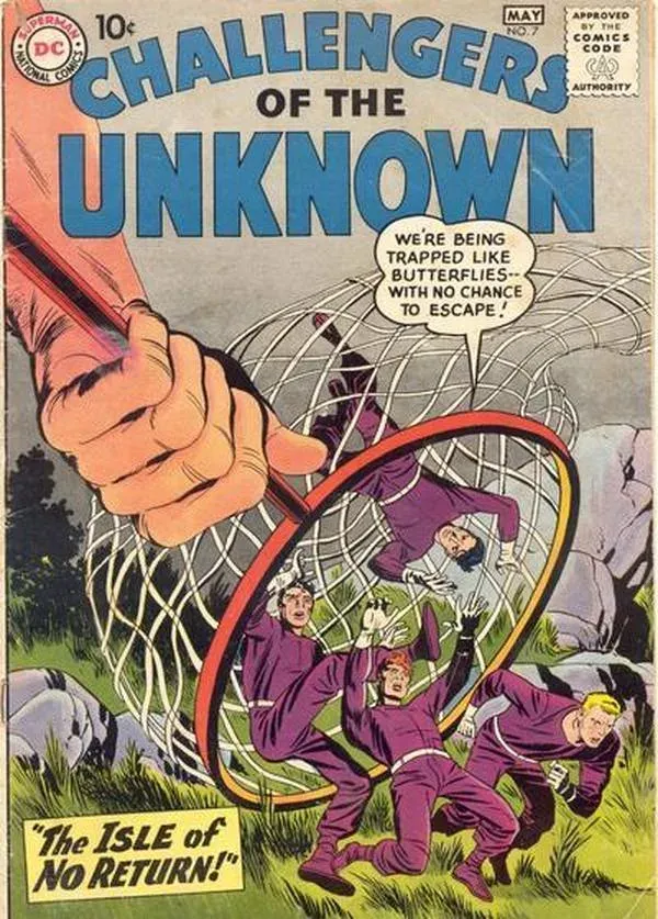 Cover of Challengers of the Unknown #7