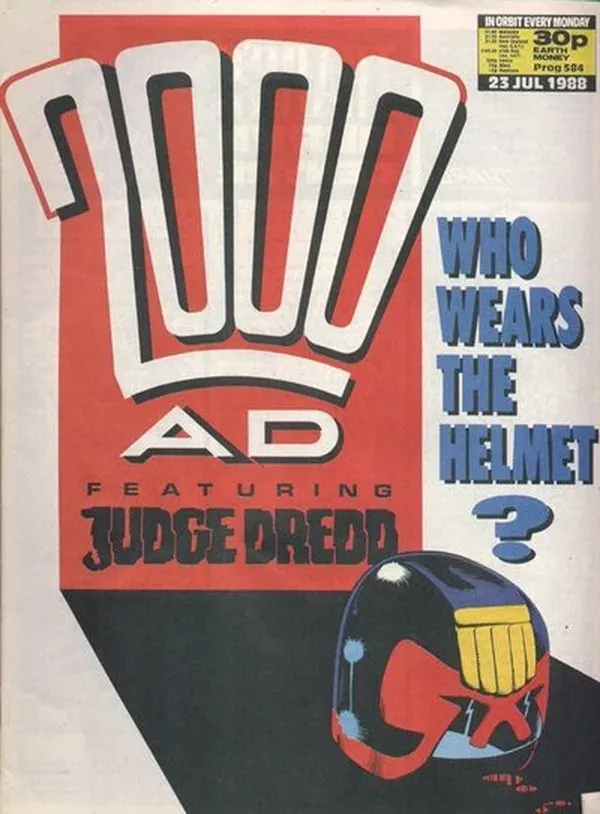 Cover of 2000 AD #584