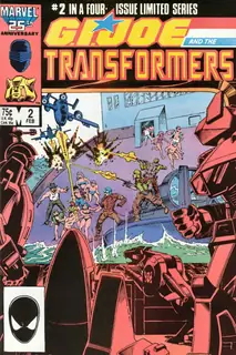 Cover of G.I. Joe and the Transformers #2