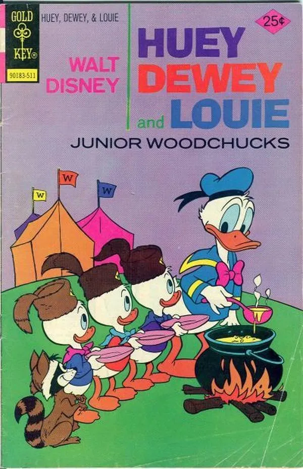 Cover of Walt Disney Huey, Dewey and Louie Junior Woodchucks #35