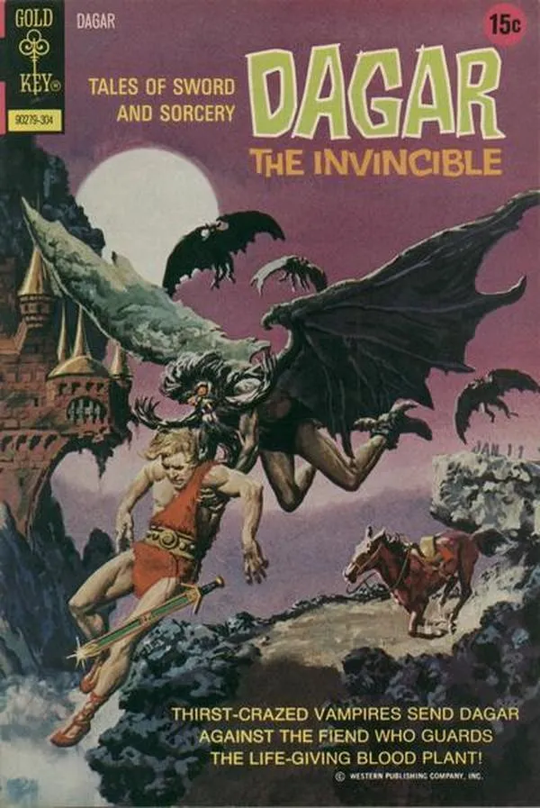 Cover of Tales of Sword and Sorcery Dagar the Invincible #3