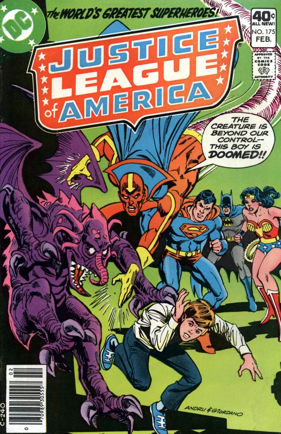 Cover of Justice League of America #175