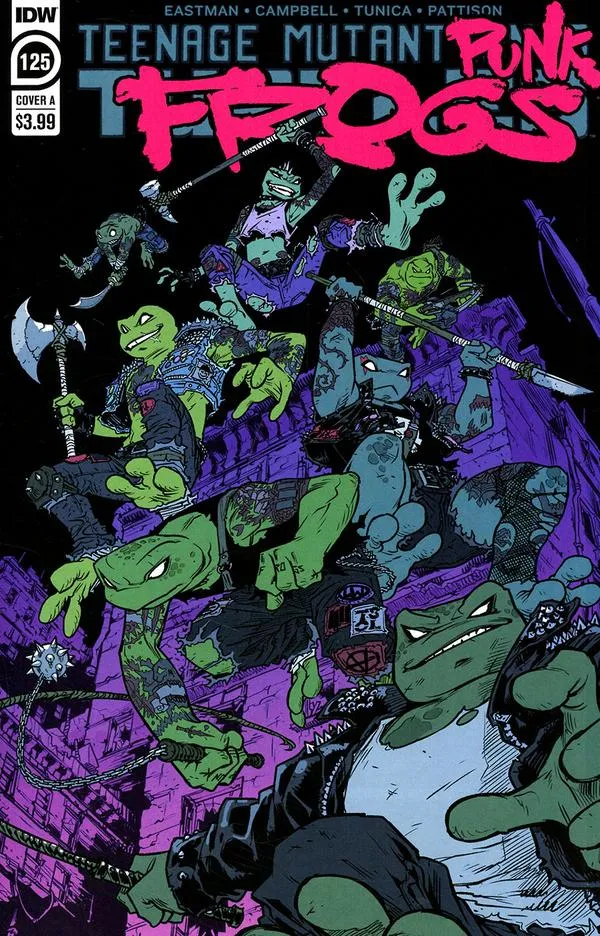 Cover of Teenage Mutant Ninja Turtles #125