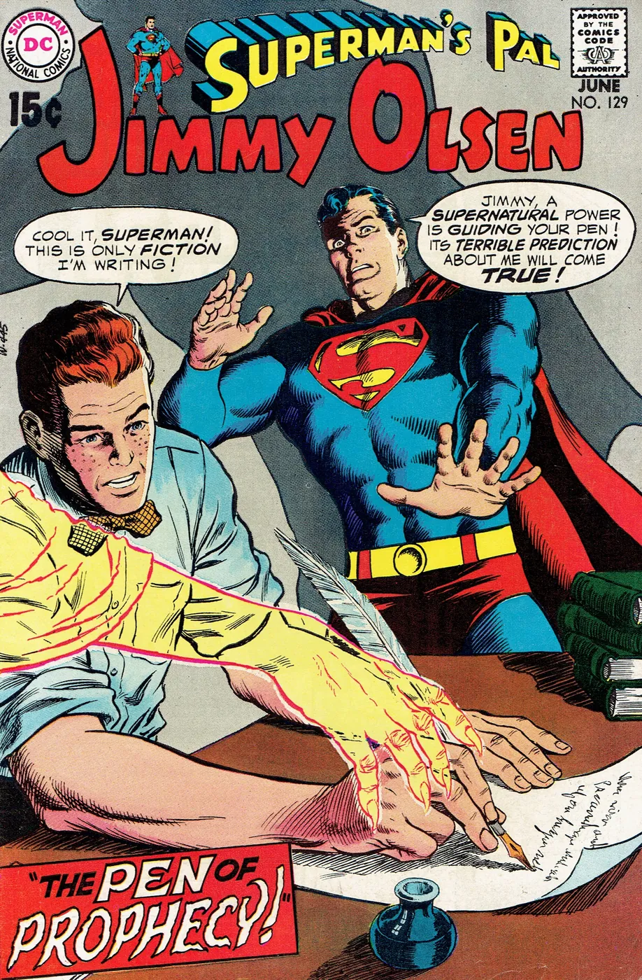 Cover of Superman's Pal, Jimmy Olsen #129