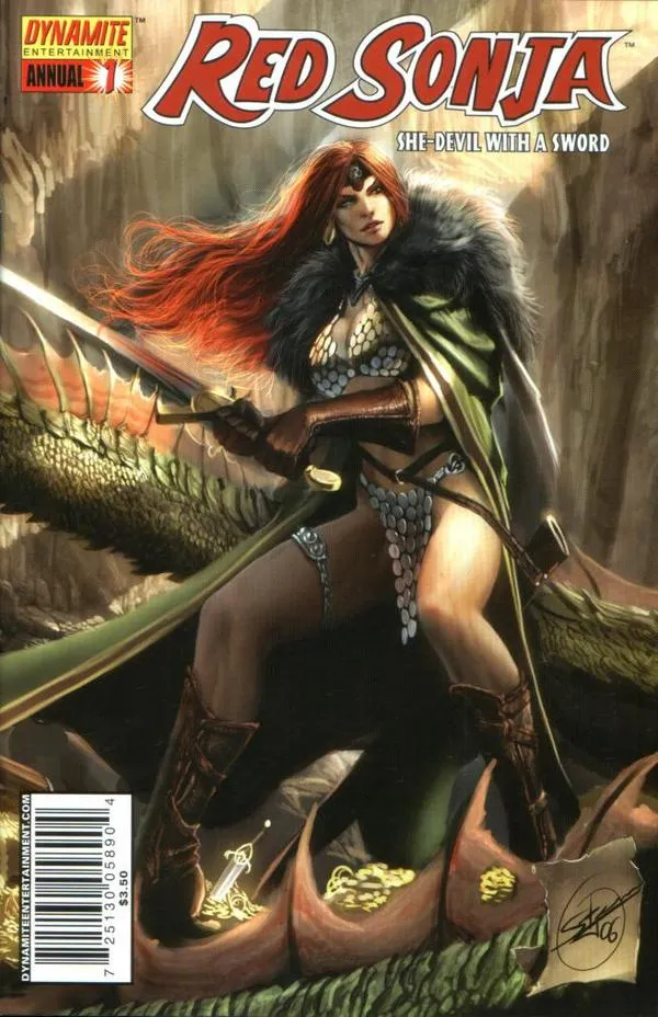 Cover of Red Sonja Annual #1