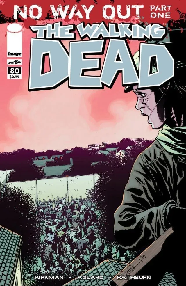 Cover of The Walking Dead #80