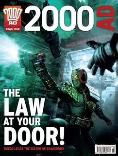 Cover of 2000 AD #1702