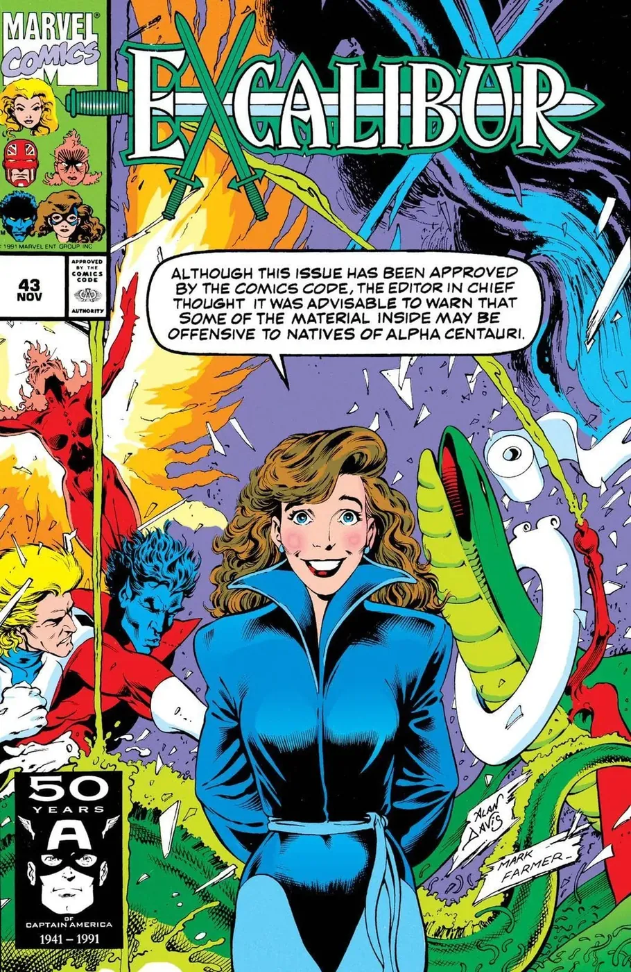 Cover of Excalibur #43